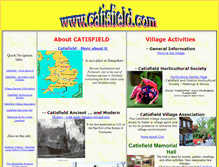Tablet Screenshot of catisfield.com